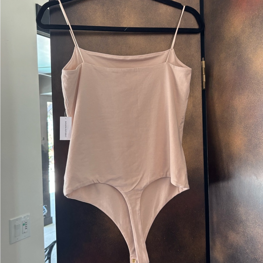 Banana Republic Beige Bodysuit Cami